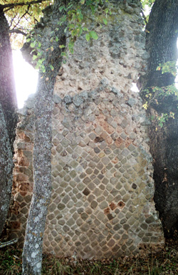 Locality Spineta: one of the pillars of aqueduct arches